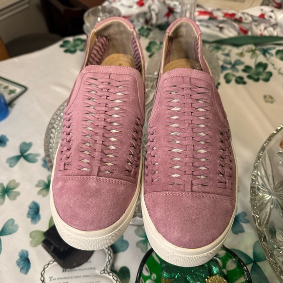 Hush Puppies Shoes - New! Women's Mauve Pink Slip-On Shoes